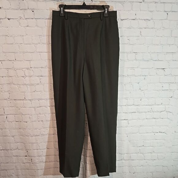 Pendelton Wool Blend Green Pants Size 12 - Picture 1 of 9